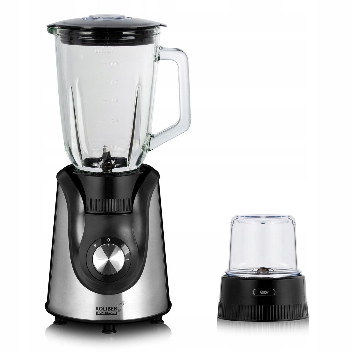 Koliber KH-SB1506SS2-G hrnčekový mixér 1600 W strieborná/sivá